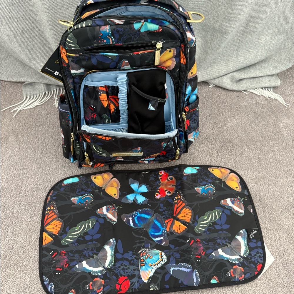 Jujube Butterfly Print Backpack - Picture 9 of 16